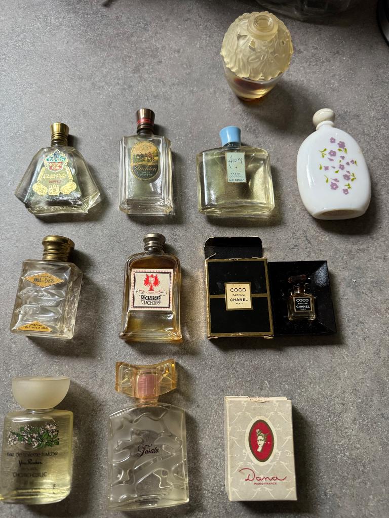 Parfum flesjes, Verzamelen, Ophalen of Verzenden, Gebruikt
