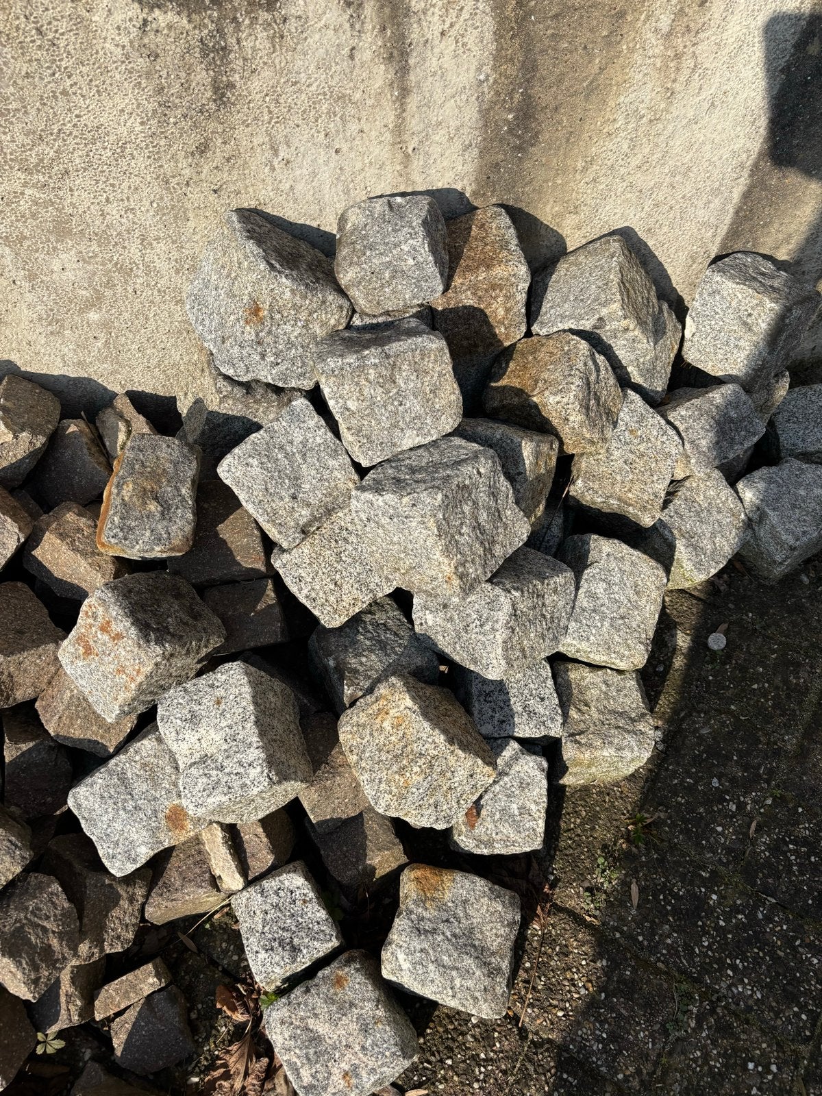 Gebruikte granieten kasseien - Ideaal voor tuin en oprit, Gebruikt, Graniet, Ophalen of Verzenden, Kei