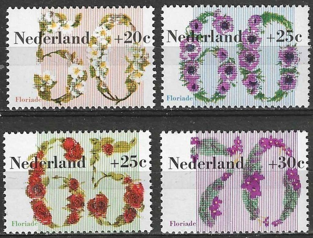 Nederland 1982 - Yvert 1173-1176 - Floriade Amsterdam (PF), Verzenden, Postfris