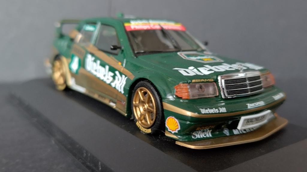 Mercedes Benz 190.Evo DTM Diebels Alt 1:43 Minichamps Pol, Auto, Verzenden, ., Zo goed als nieuw