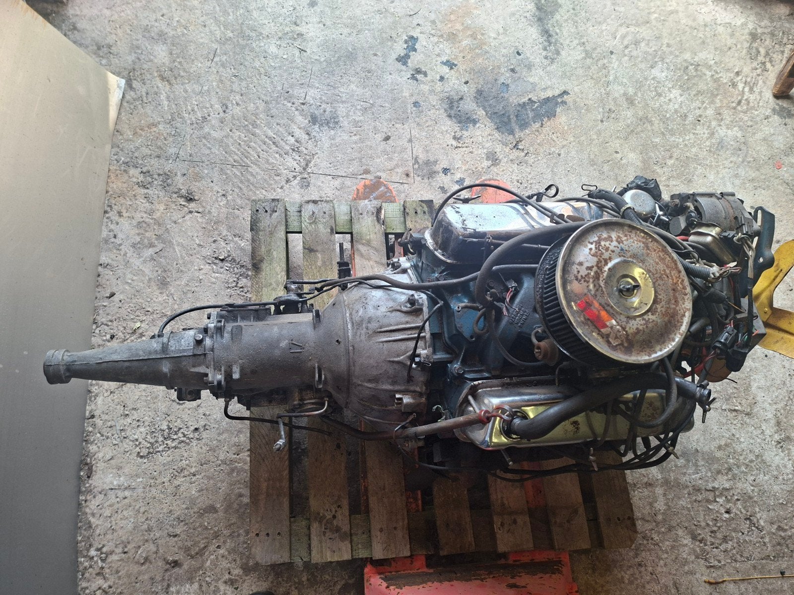Ford ltd v8 351 5.8 L motorblok met bak helemaal compleet, Auto-onderdelen, Ophalen of Verzenden
