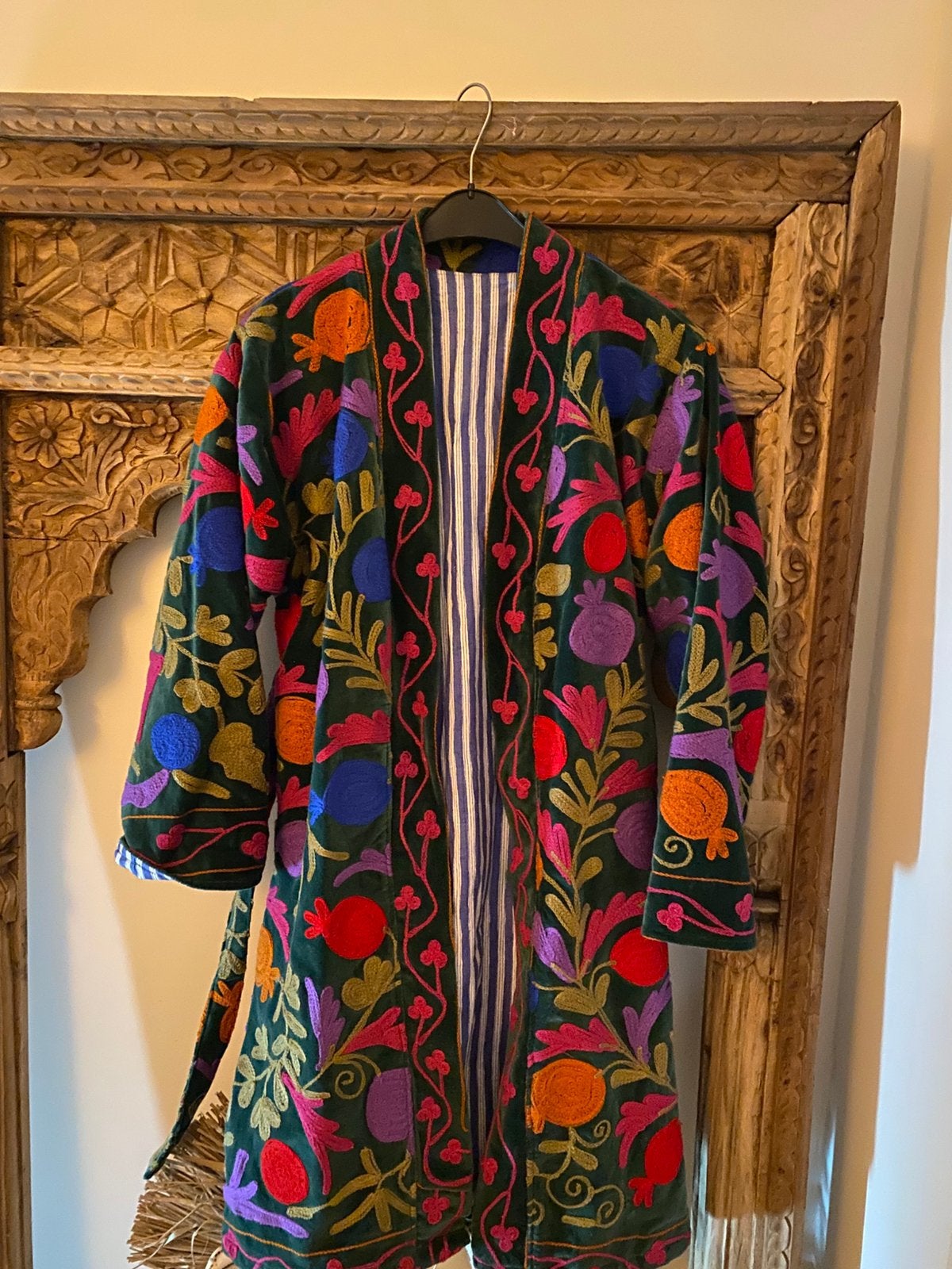 Nieuwe  kelim kiimono jas, Kleding | Dames, Ophalen of Verzenden, Zo goed als nieuw, Maat 38/40 (M), Overige typen