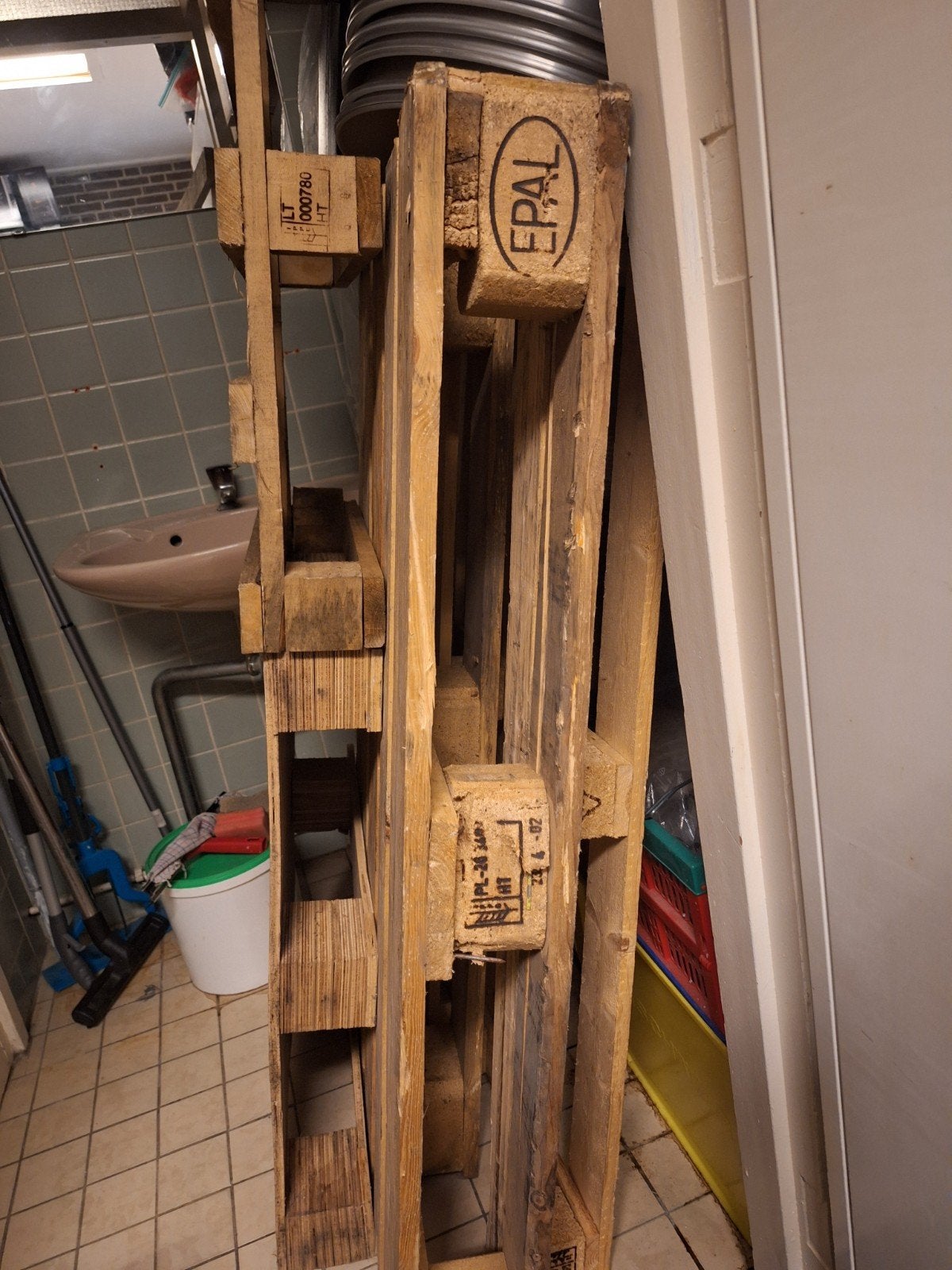 Gratis Euro pallet, Ophalen of Verzenden