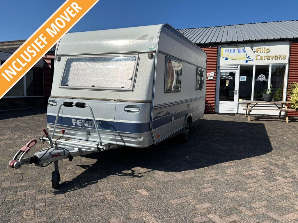Fendt Saphir 420 QB, Bj.2002 met MOVER en luifel!TOPSTAAT!!!, Caravans en Kamperen, Bedrijf, Treinzit, 750 - 1000 kg, Schokbreker