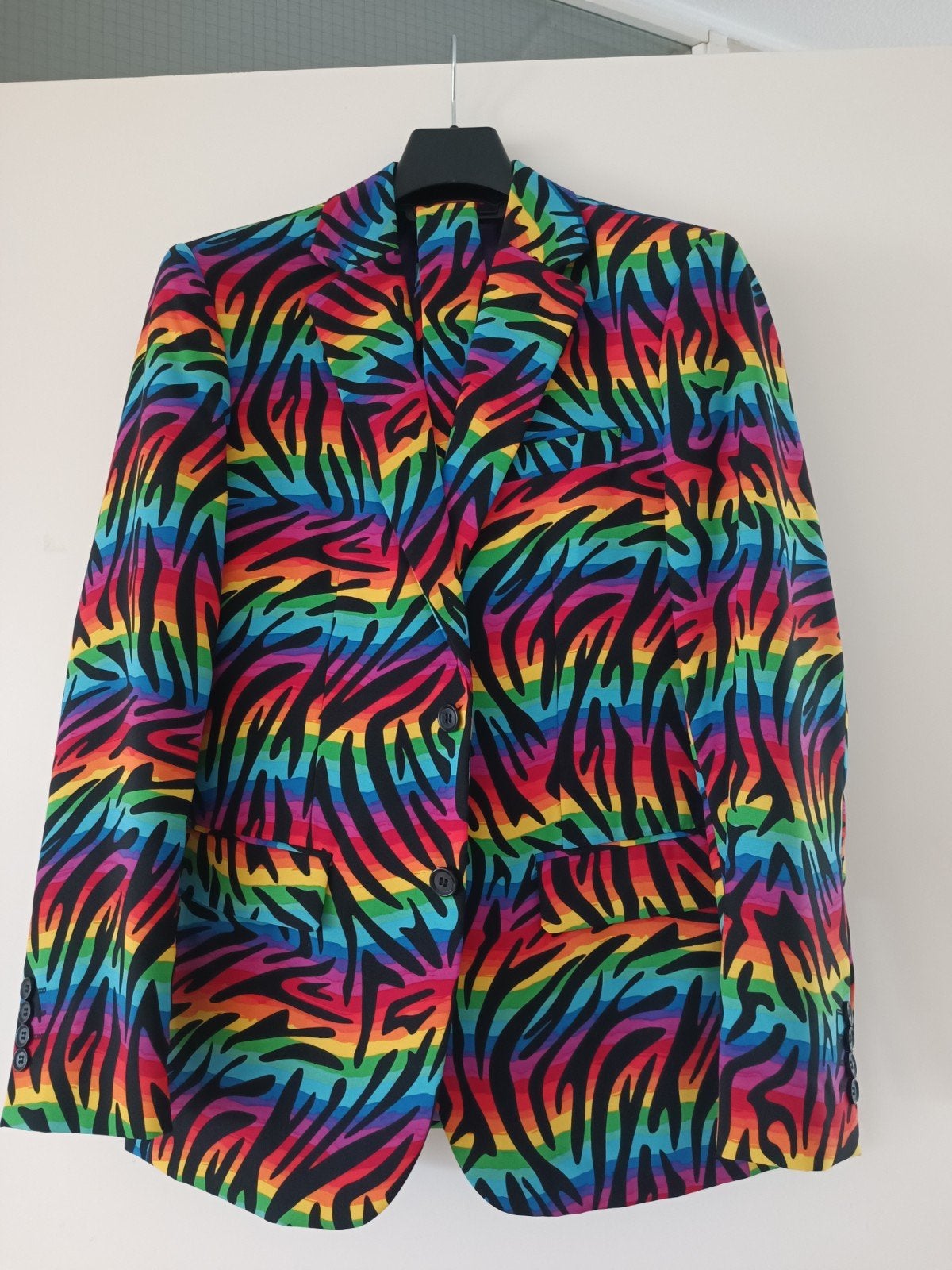 OPPO suits Regenboog Zebra Pak, Opposuits, Ophalen of Verzenden, Zo goed als nieuw, Kleding