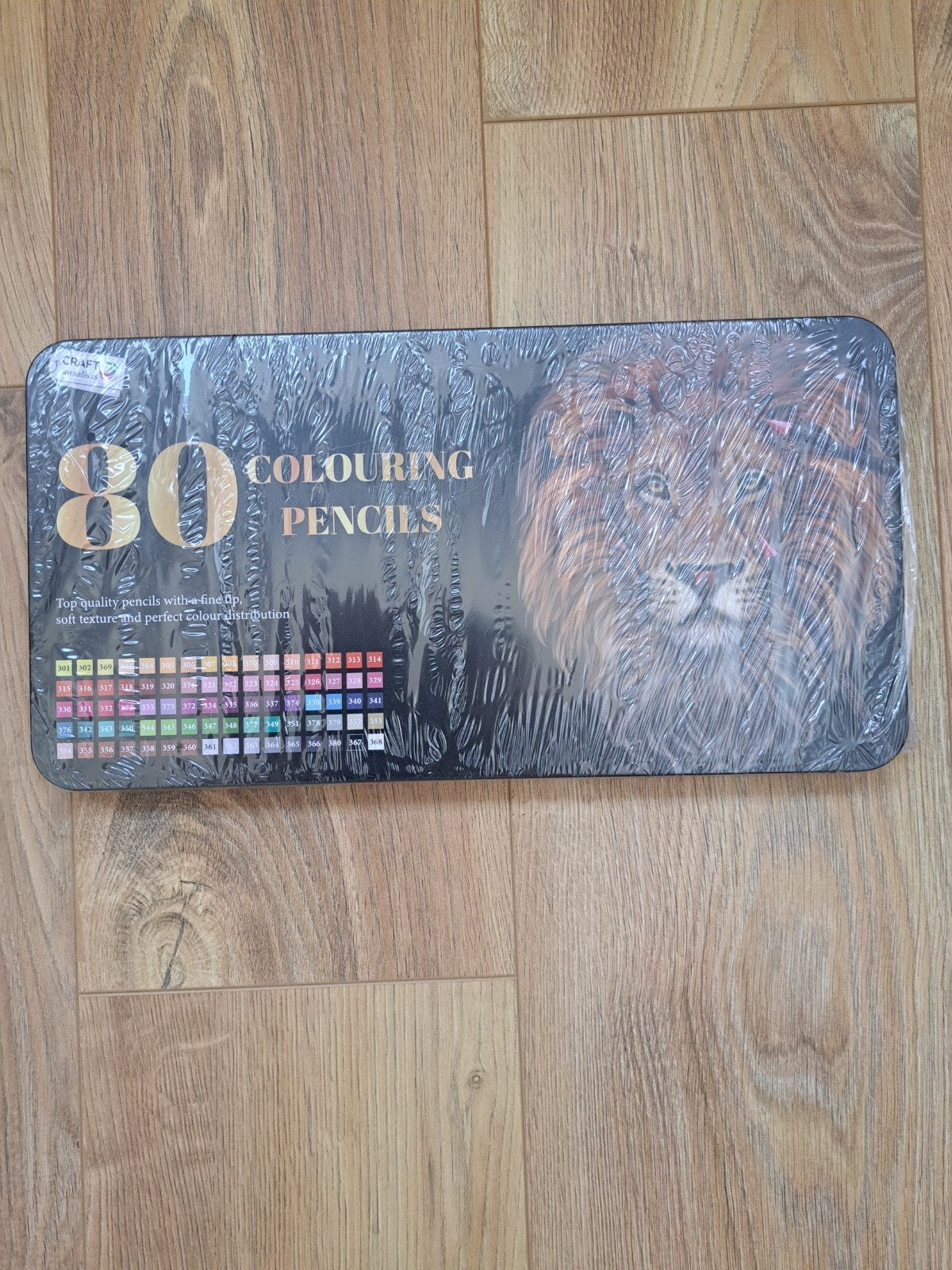 80 Kleurpotloden Set - Nieuw in Blikken Doos, Ophalen of Verzenden, Nieuw