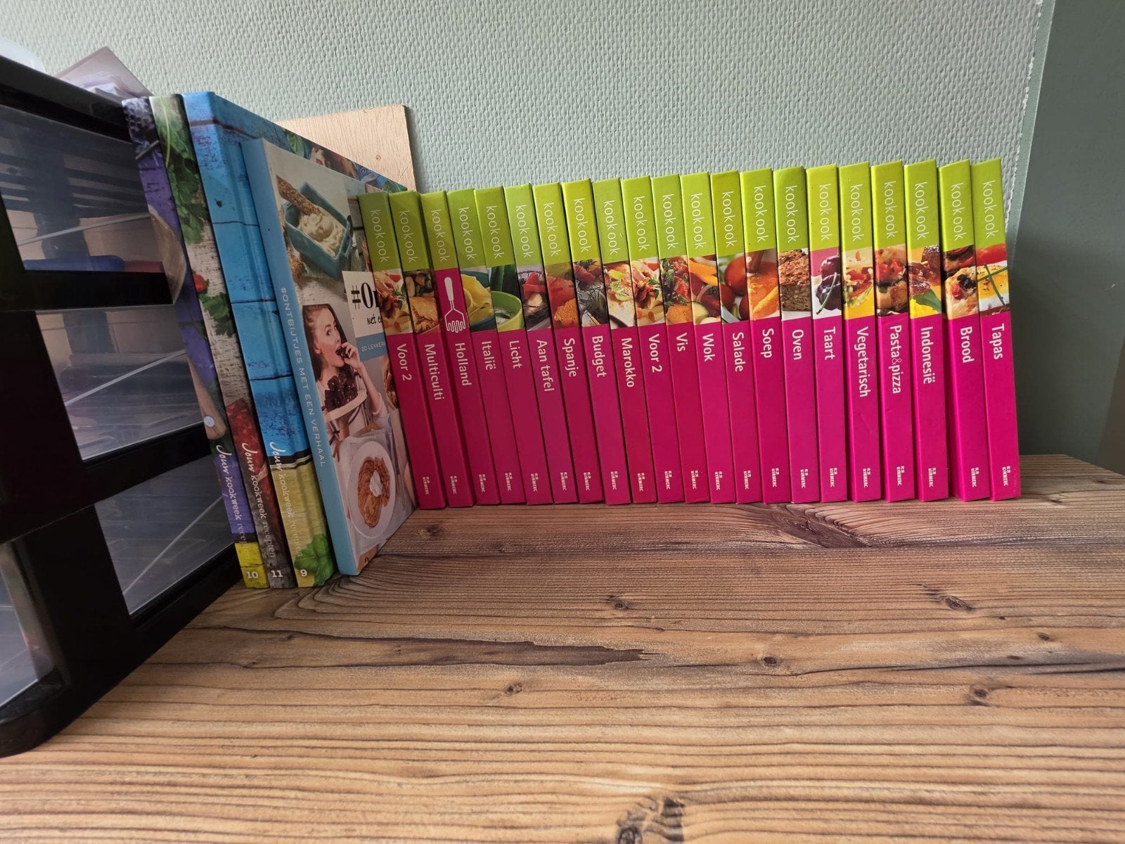Grote collectie kookboekjes - diverse keukens en thema's, Gelezen, Gezond koken, Europa, Tapas, Hapjes en Dim Sum