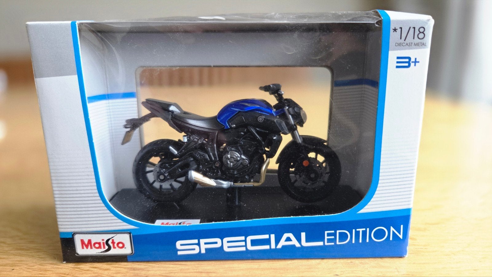 Maisto Yamaha MT-07 Special Edition schaalmodel 1/18l, Ophalen of Verzenden, Nieuw, Motor