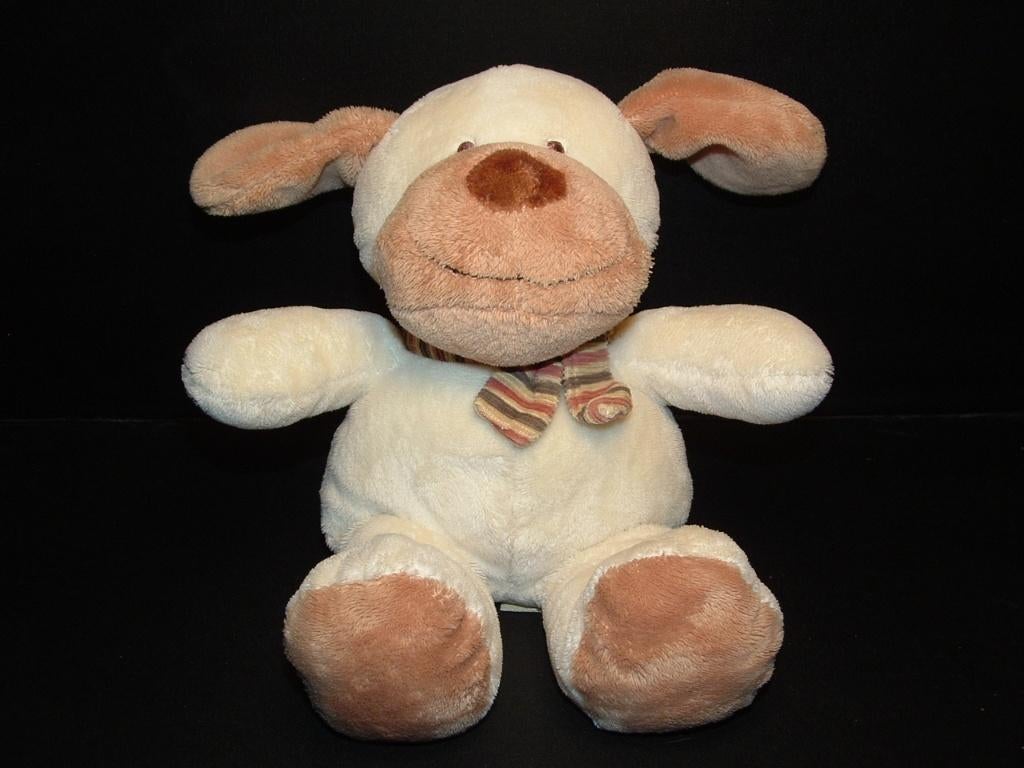 NICOTOY SIMBA DICKIE HOND VELOURS ROOMWIT MET, Ophalen of Verzenden, Nieuw, Overige typen