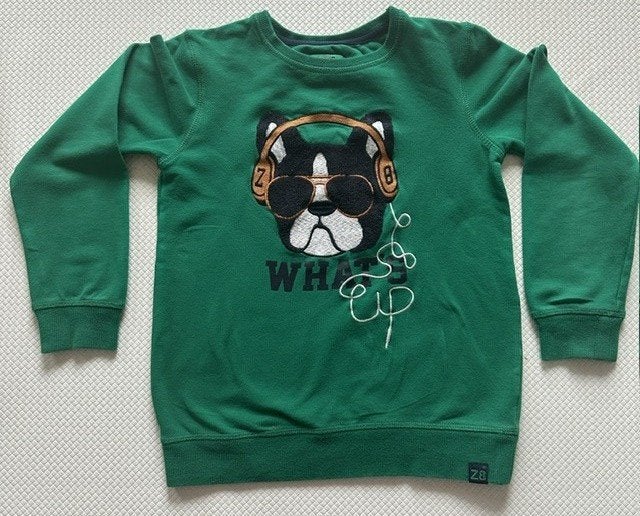 Sweater / trui van Z8 model Pepijn maat 128 / 134  (N877), Gebruikt, Ophalen of Verzenden, Jongen, Z8