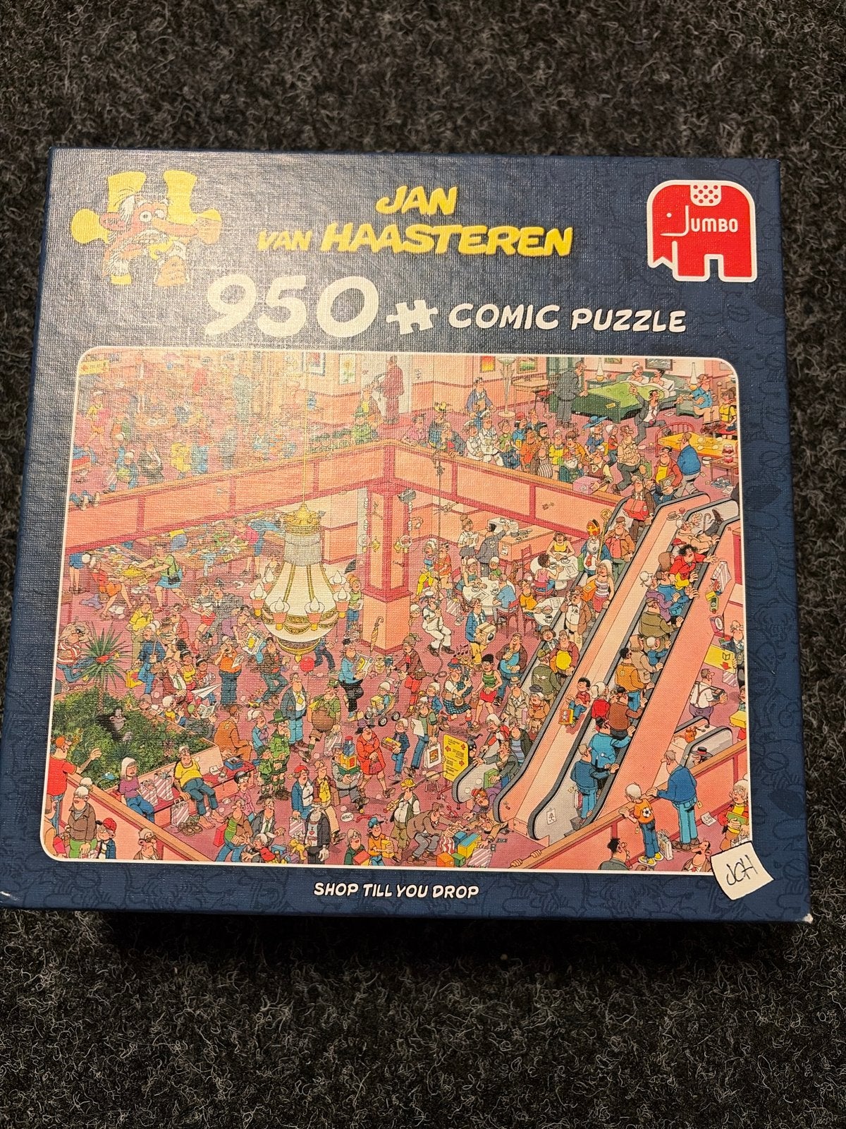 Jan van Haasteren 950 stukjes - Shop Till You Drop, Ophalen of Verzenden, 500 t/m 1500 stukjes, Gebruikt, Legpuzzel