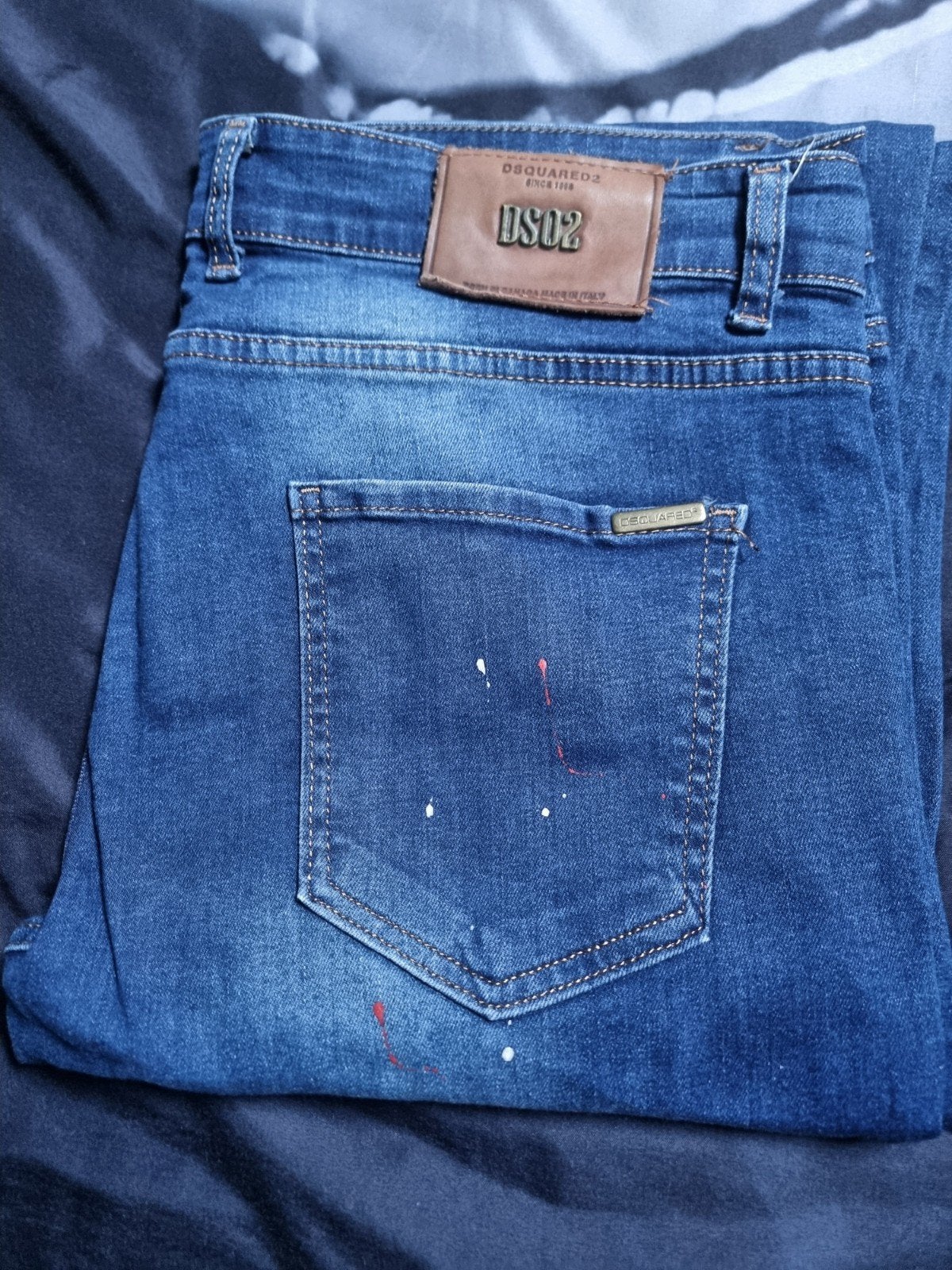 Dsquared2 Jeans - Maat 48 - Gedragen, Dsquared2, Blauw, Ophalen of Verzenden, W33 - W34 (confectie 48/50)