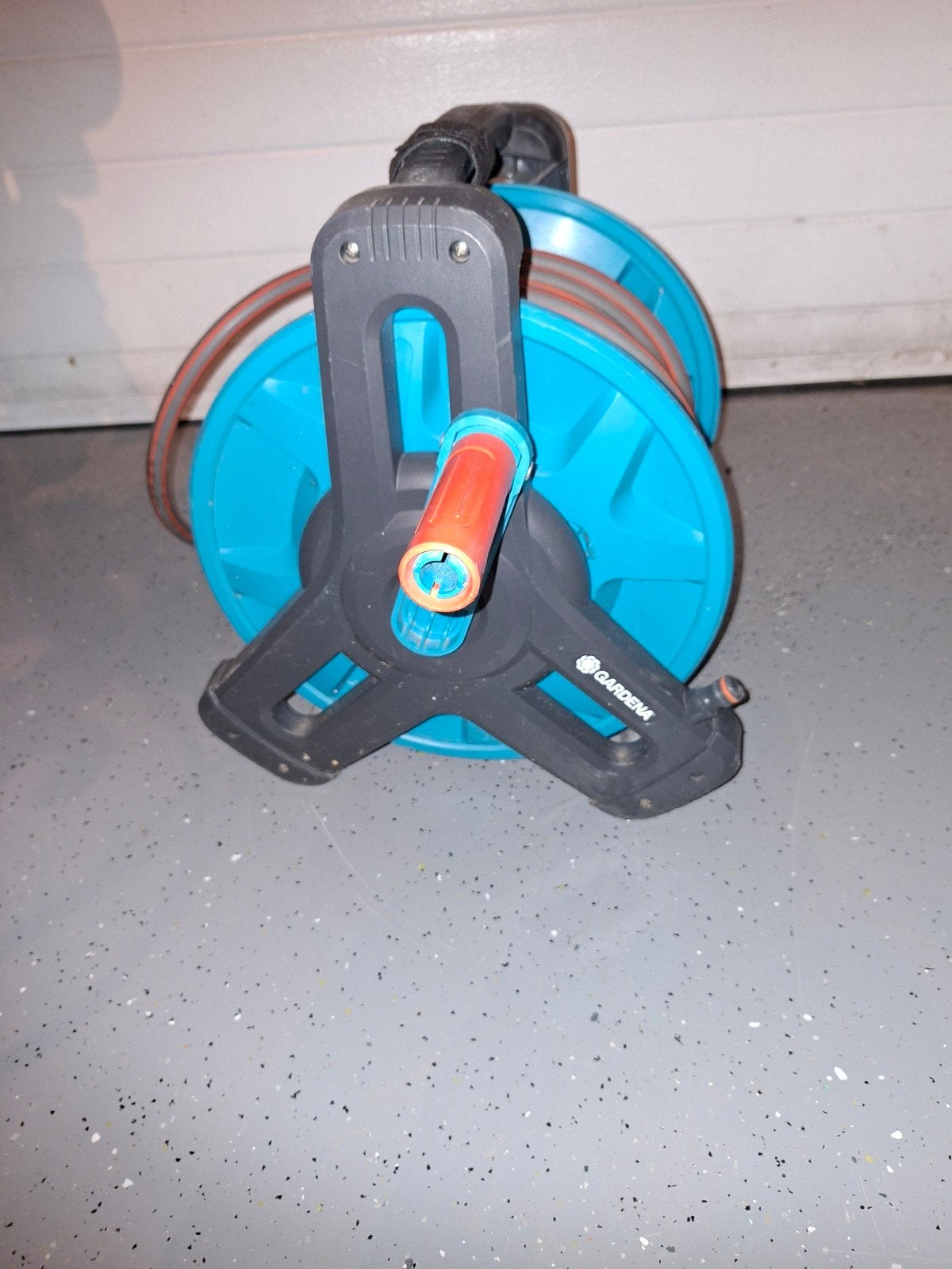 Gardena haspel 20 meter, Ophalen, Gebruikt