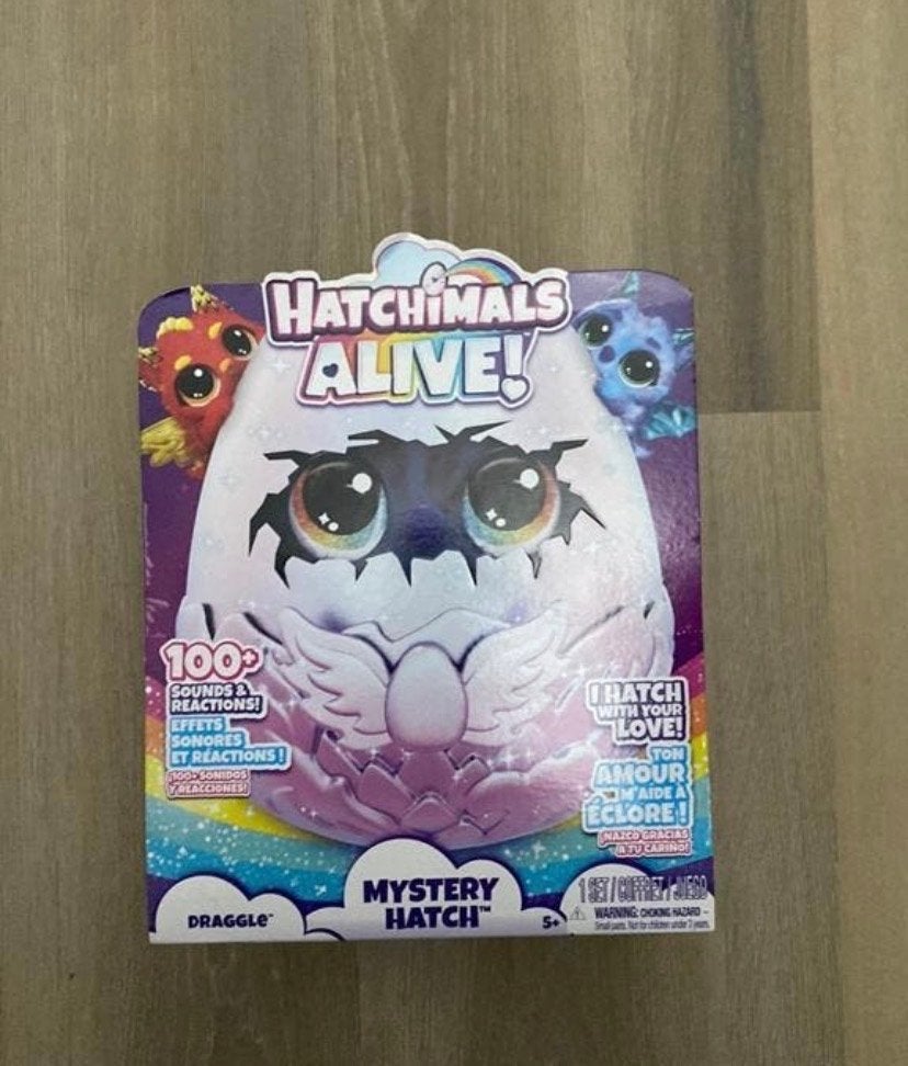 Hatchimals Alive! Mystery Hatch Draggle - Nieuw in doos, Ophalen of Verzenden, Nieuw, Jongen of Meisje