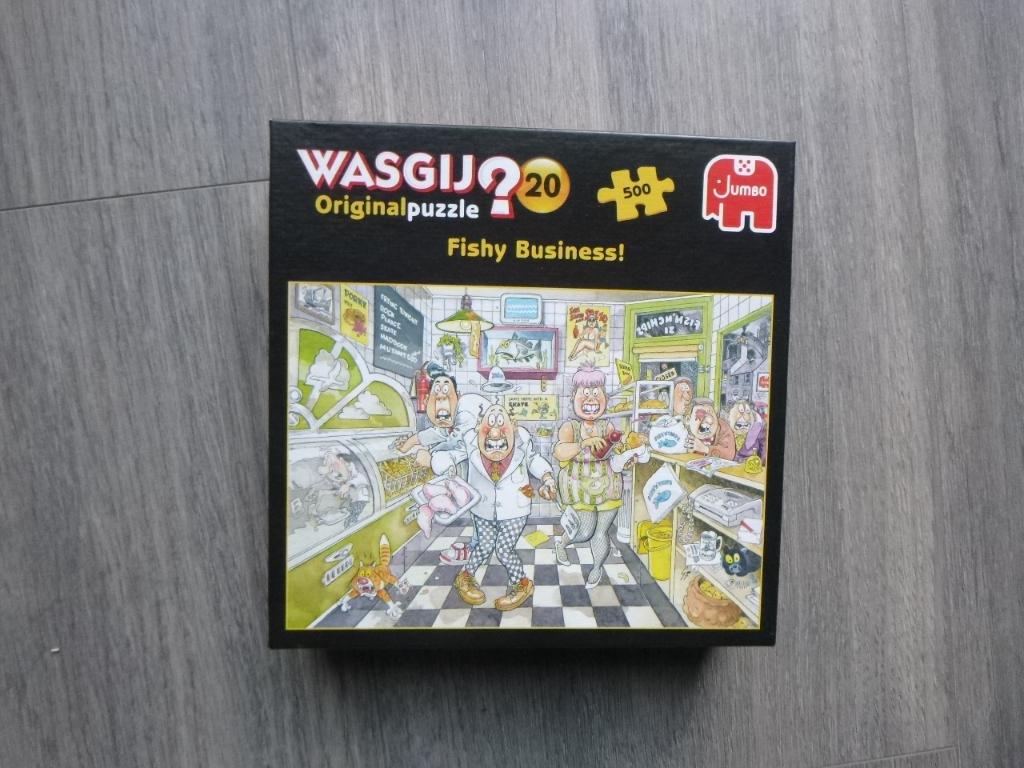 was gij puzzel 500 stukjse fishy business  nr20, zgan, Ophalen of Verzenden, Minder dan 500 stukjes, Zo goed als nieuw, Legpuzzel