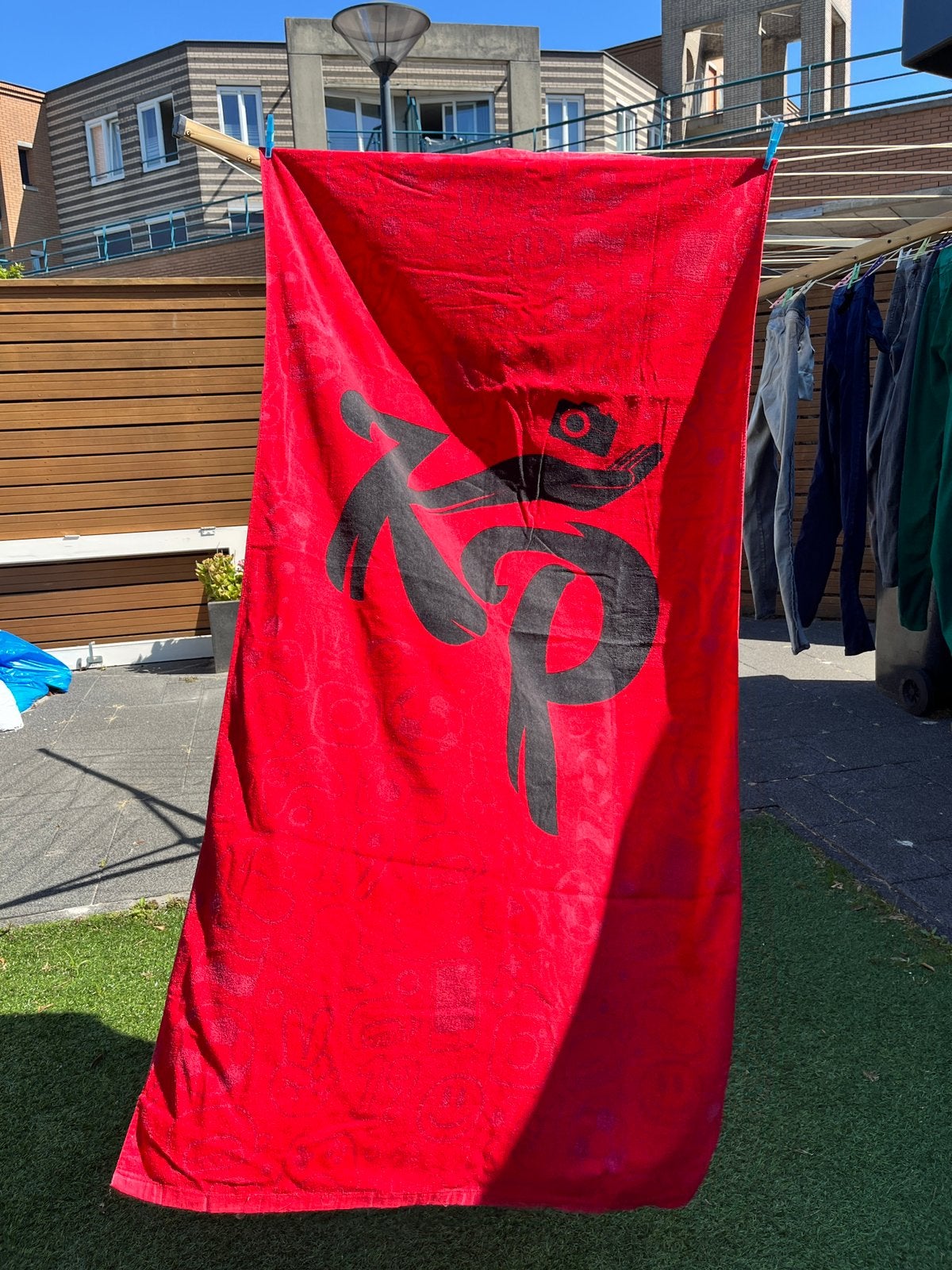 Knol Power strandhanddoek, Overige merken, Handdoek, Ophalen of Verzenden, Zo goed als nieuw