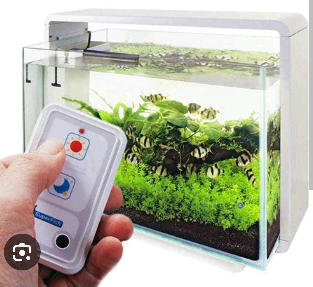 superfish home 60 aquarium, Dieren en Toebehoren, Vissen | Aquaria en Toebehoren, Ophalen, Inclusief toebehoren, Zo goed als nieuw