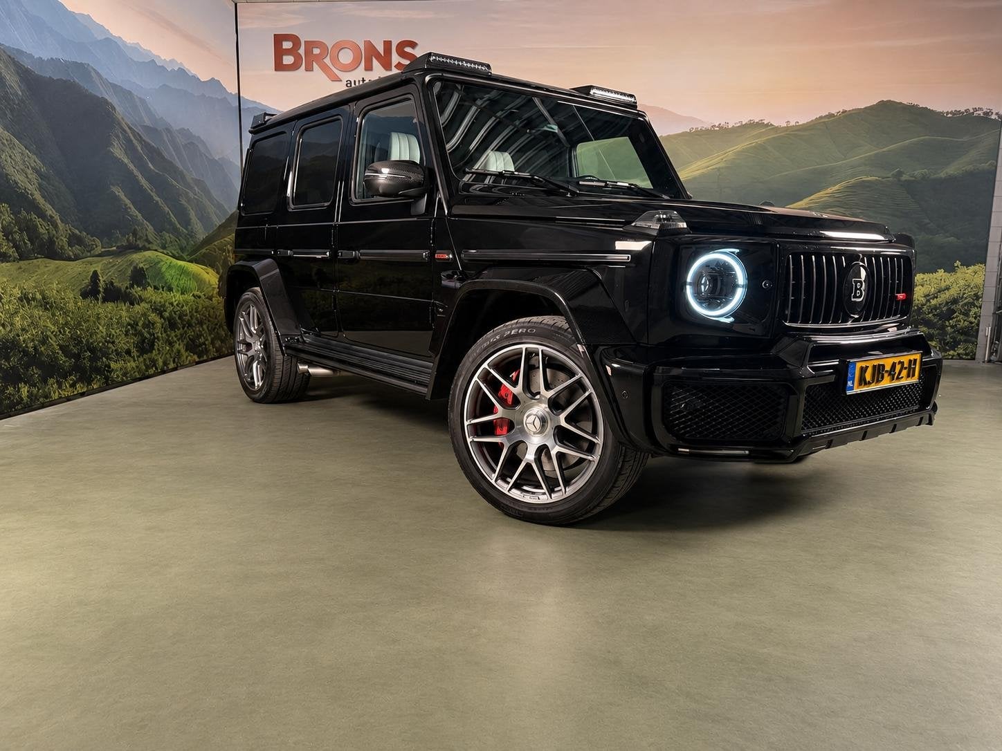 Mercedes-Benz G-klasse 700 Brabus widebody Full Options, Auto's, Automaat, 700 pk, G-Klasse, Zwart