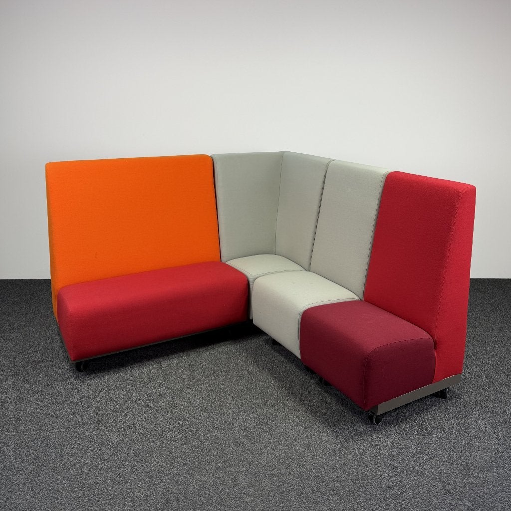 Verrijdbare Design Hoekbank - 188 x 188 cm | 26115, Ophalen, Gebruikt, 150 cm of meer, 125 cm of meer