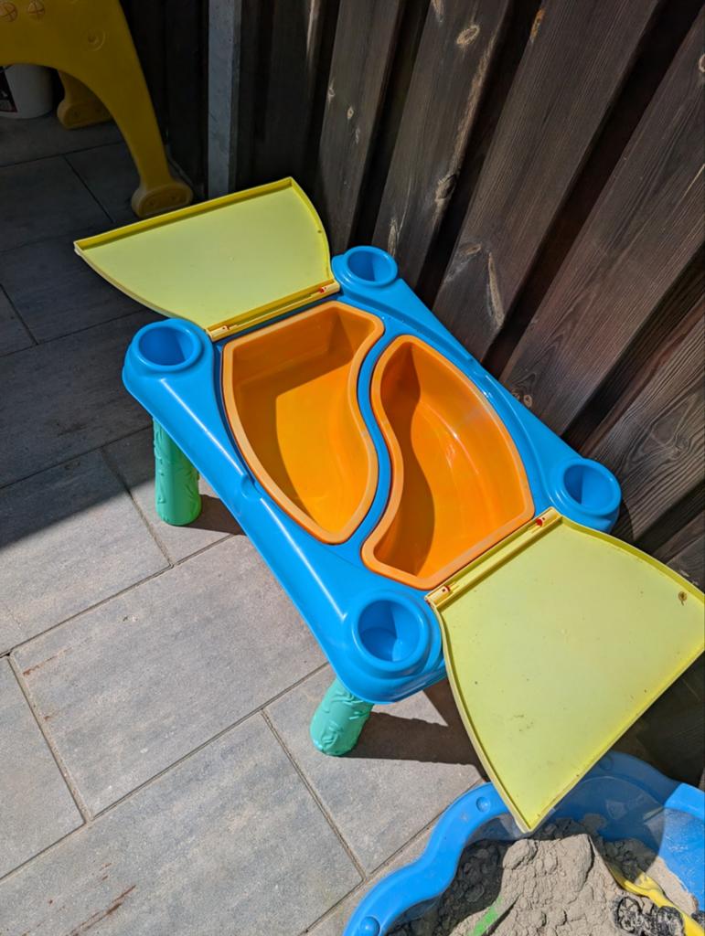 Zand- en watertafel voor kinderen, Ophalen of Verzenden, Gebruikt