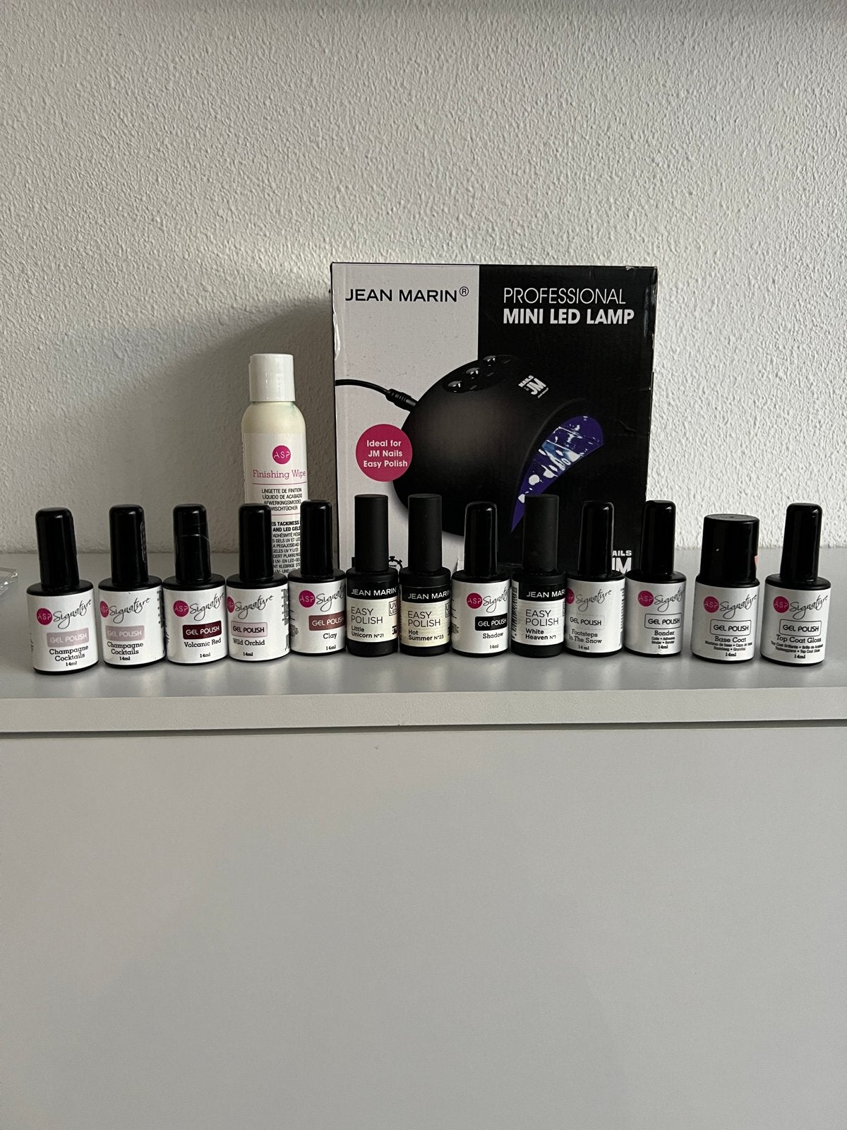 Gellak set met LED lamp en diverse kleuren, Ophalen of Verzenden, Zo goed als nieuw, Overige typen