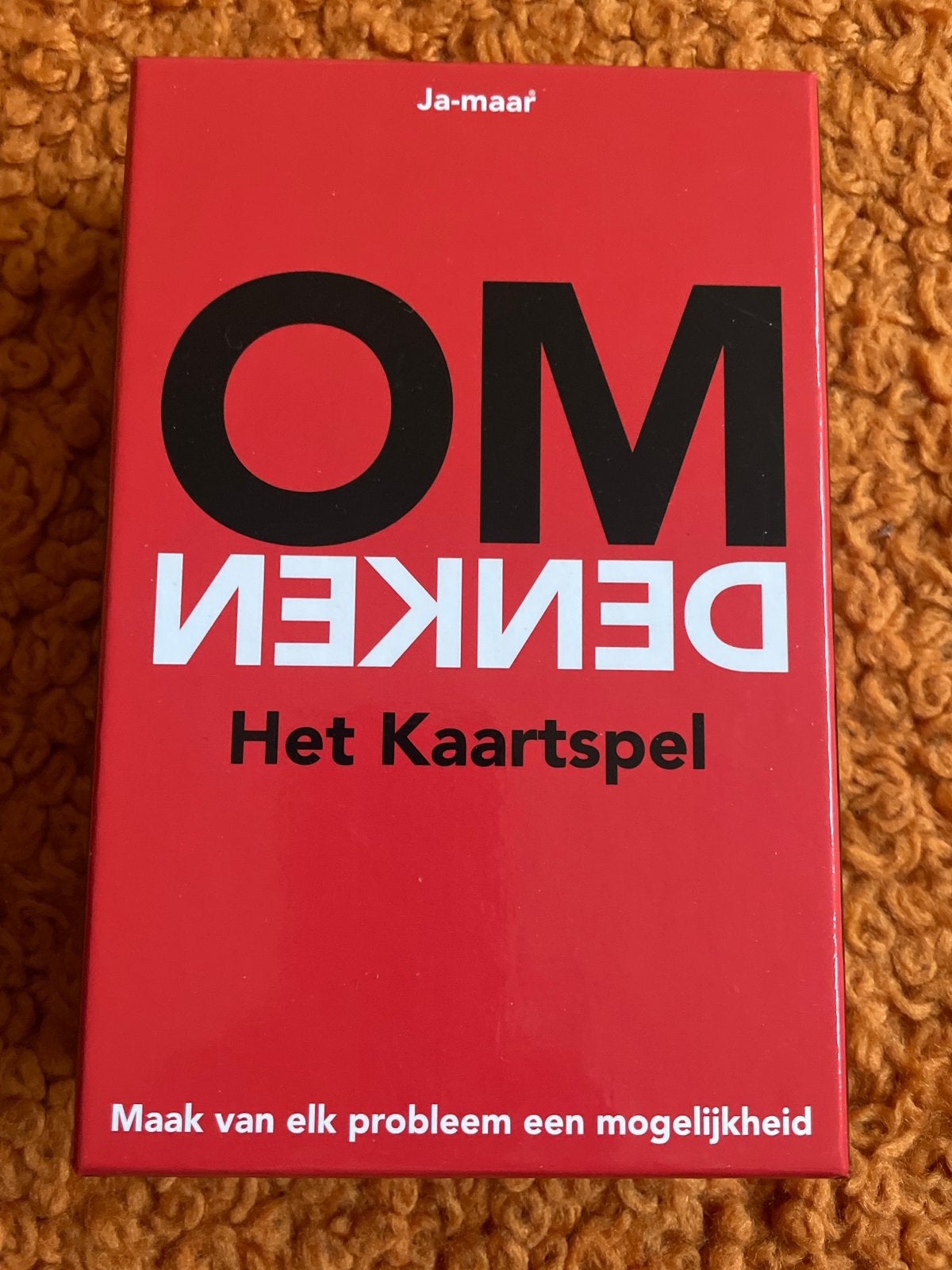 Omdenken Het Kaartspel - Maak van elk probleem een mogelijkh, Drie of vier spelers, Ophalen of Verzenden, Nieuw