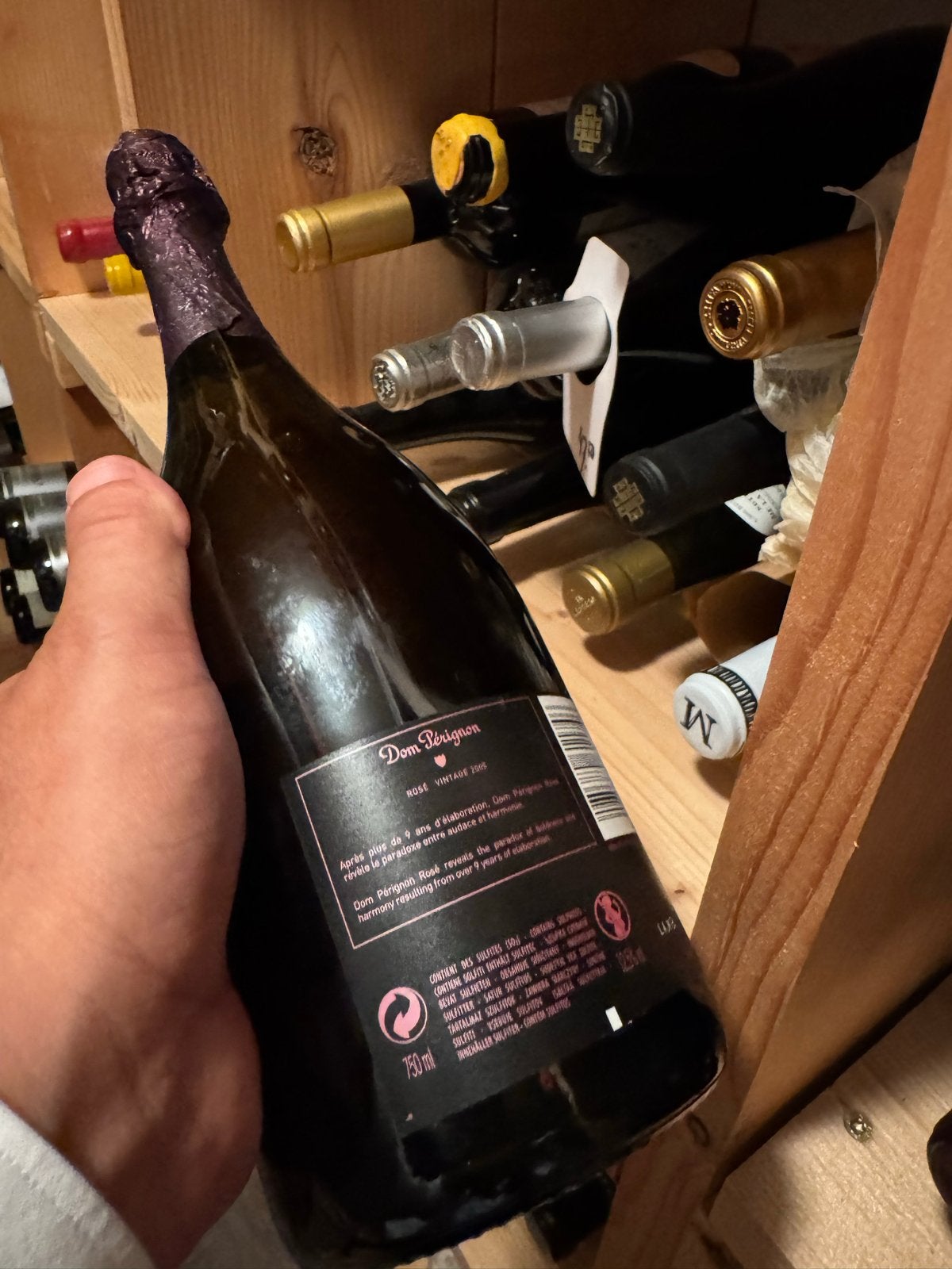 Dom Pérignon Rosé Vintage 2005 - Exclusieve Champagne, Verzamelen, Wijnen, Frankrijk, Nieuw, Ophalen of Verzenden, Champagne