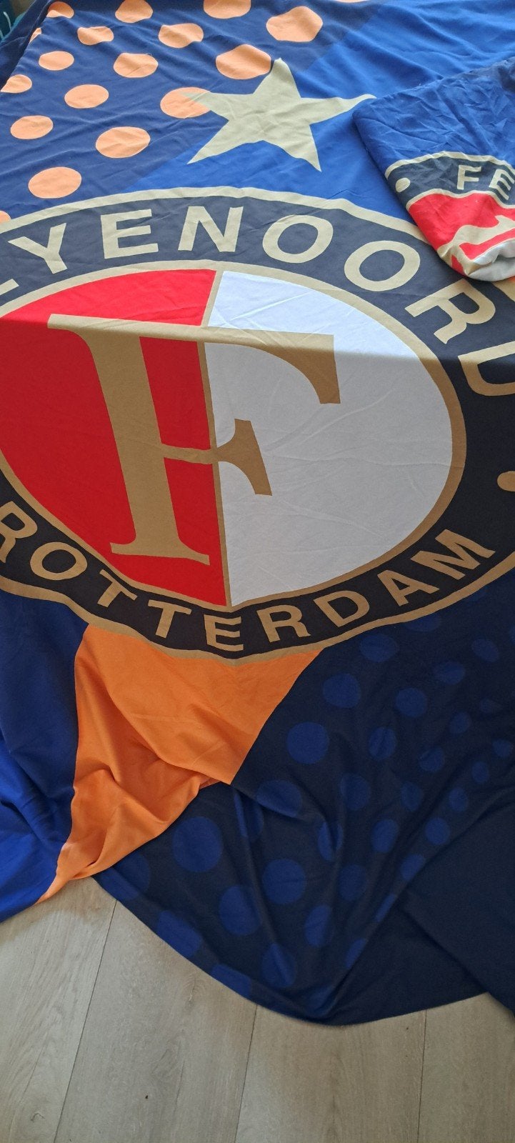 Feyenoord Dekbedovertrek - Eenpersoons, Eenpersoons, Meerkleurig, Dekbedovertrek, Ophalen of Verzenden