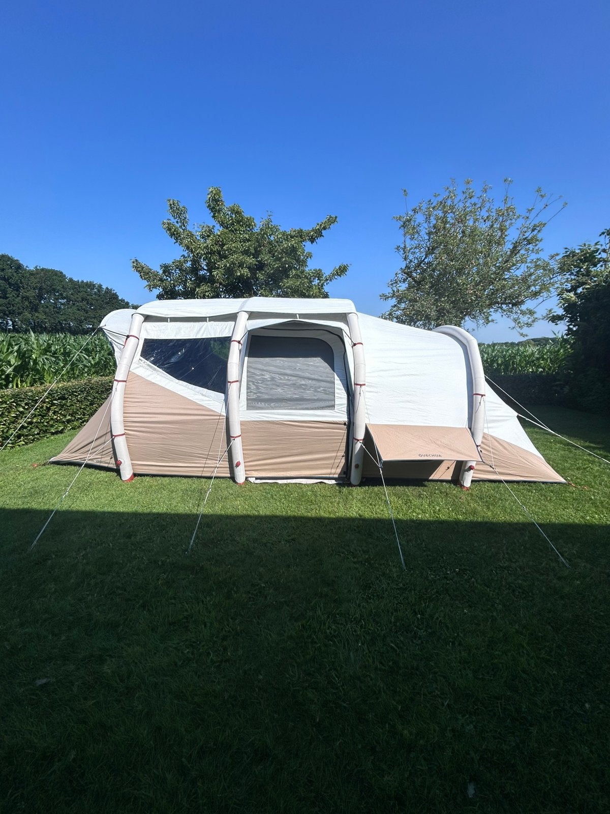 Opblaasbare tent 6 personen, air seconds 6.3 fresh and black, Ophalen, Zo goed als nieuw