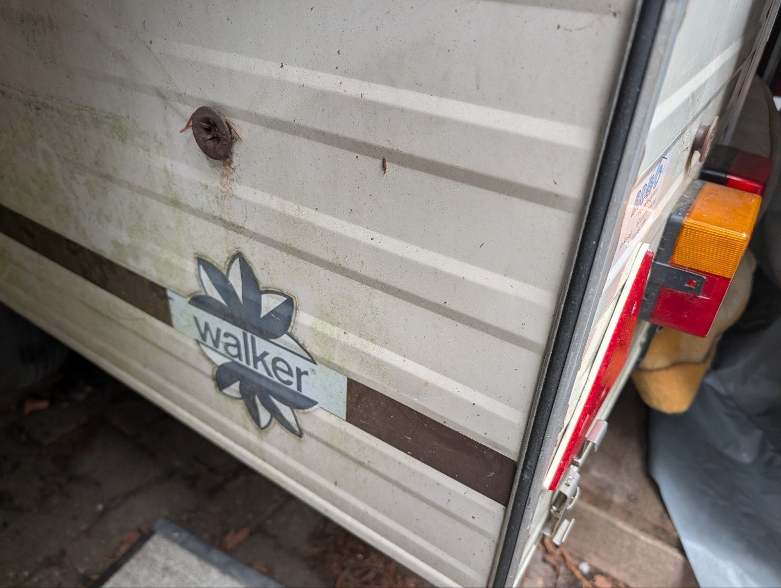 Walker opknapper / aanhanger vouwwagen, Ophalen, Gebruikt
