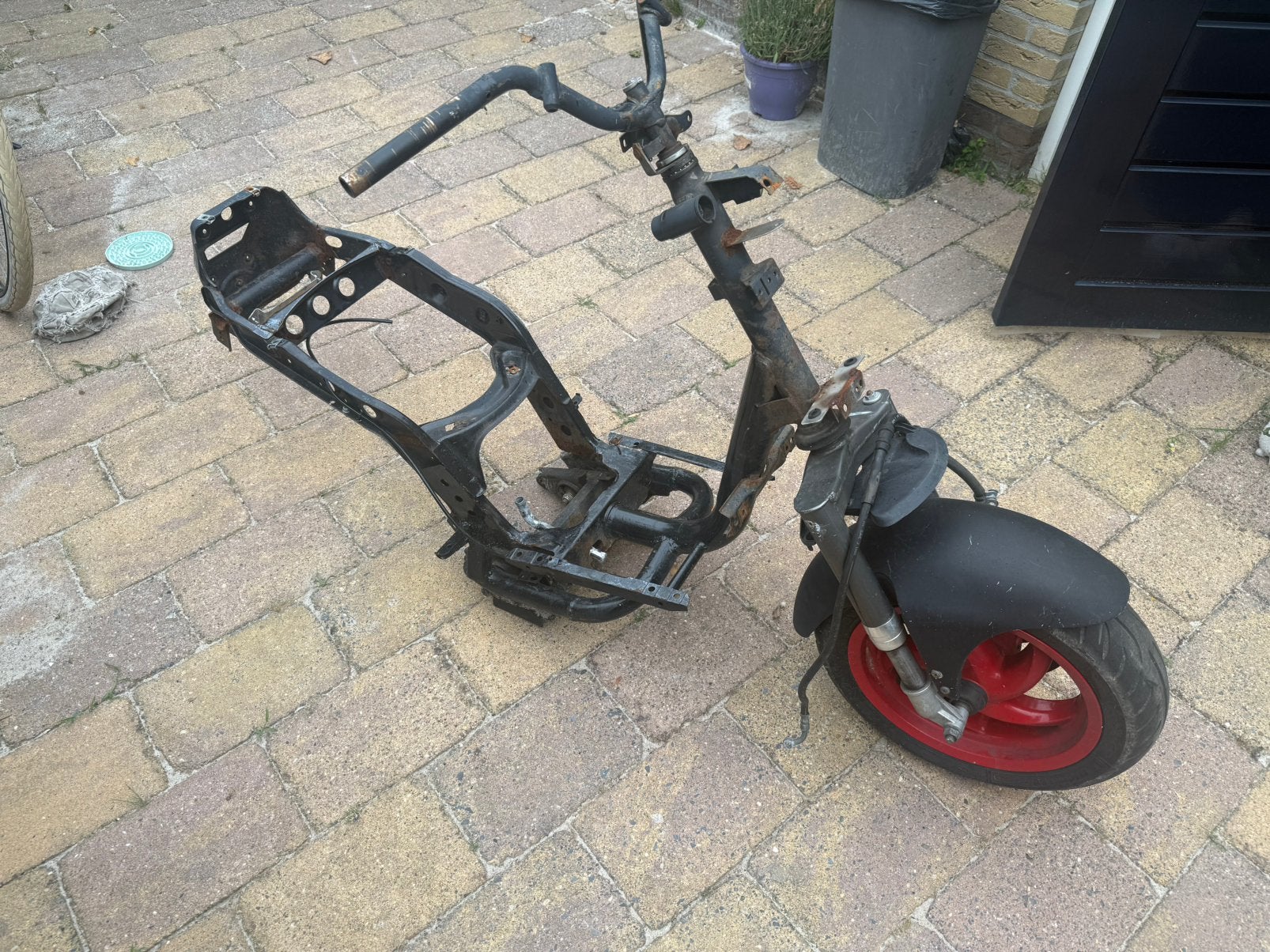 Zip a1 frame, Ophalen of Verzenden, Zo goed als nieuw, Frame, Piaggio