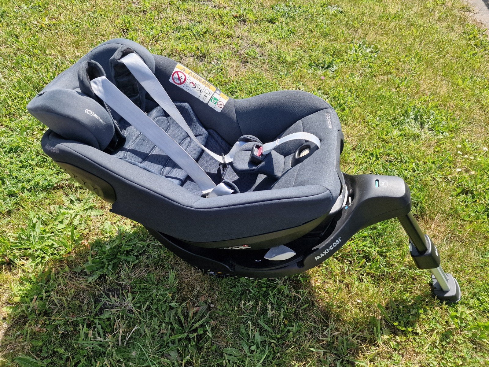Maxicosi autostoel isofix 360 met vaste slee base, Ophalen, Zo goed als nieuw, Maxi-Cosi, Isofix