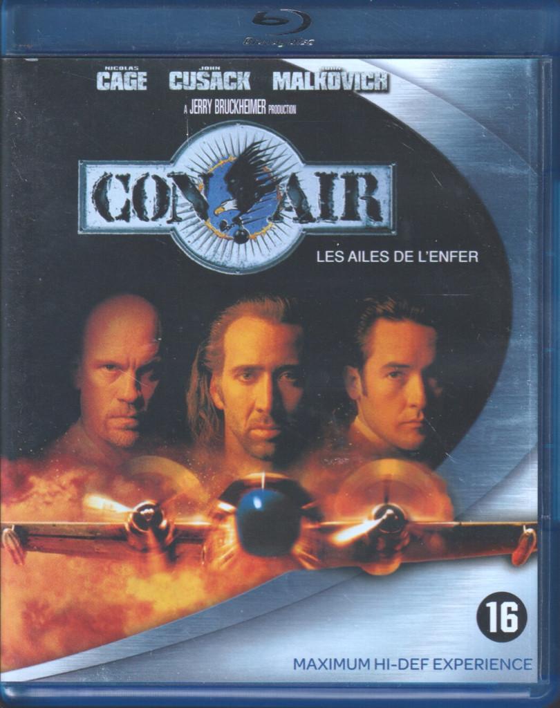 Con Air met o.a. Nicolas Cage, John Cusack, Cd's en Dvd's, Blu-ray, Ophalen of Verzenden, Nieuw in verpakking, Actie
