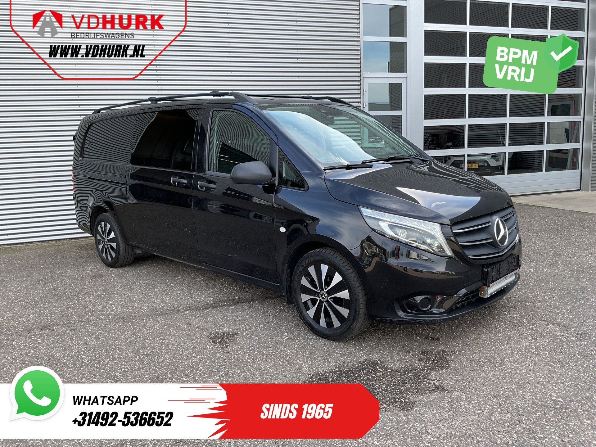 Mercedes-Benz Vito 116 CDI L3 Aut. DC Dubbel Cabine LED/ Ada, Auto's, Automaat, Gebruikt, 4 cilinders, 2000 kg