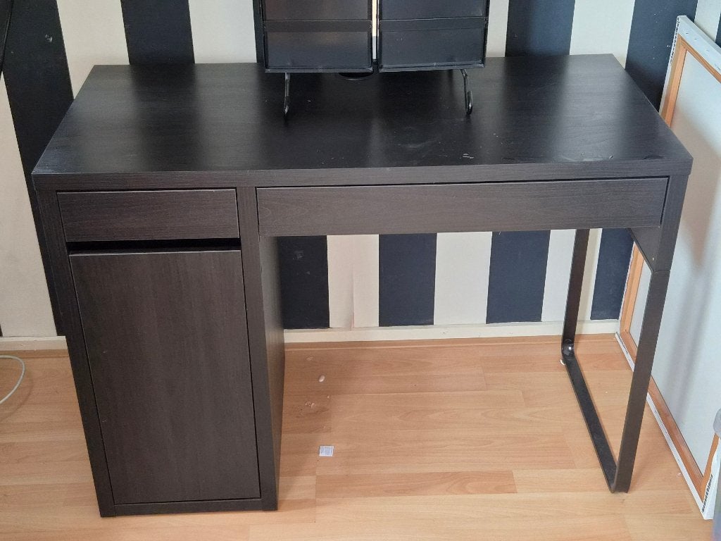 Bureau Micke, 105 cm, Hout, Kinderbureau, 50 cm