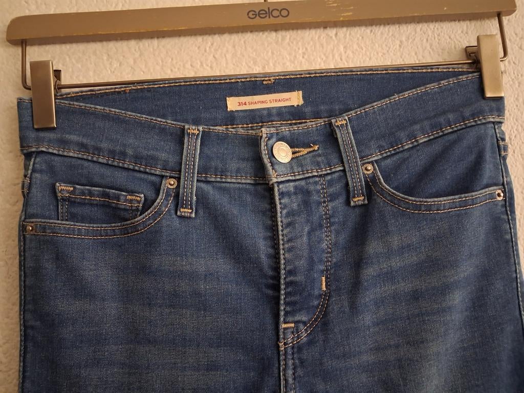 Levi's 314 Shaping Straight Jeans W26 L32, Ophalen of Verzenden