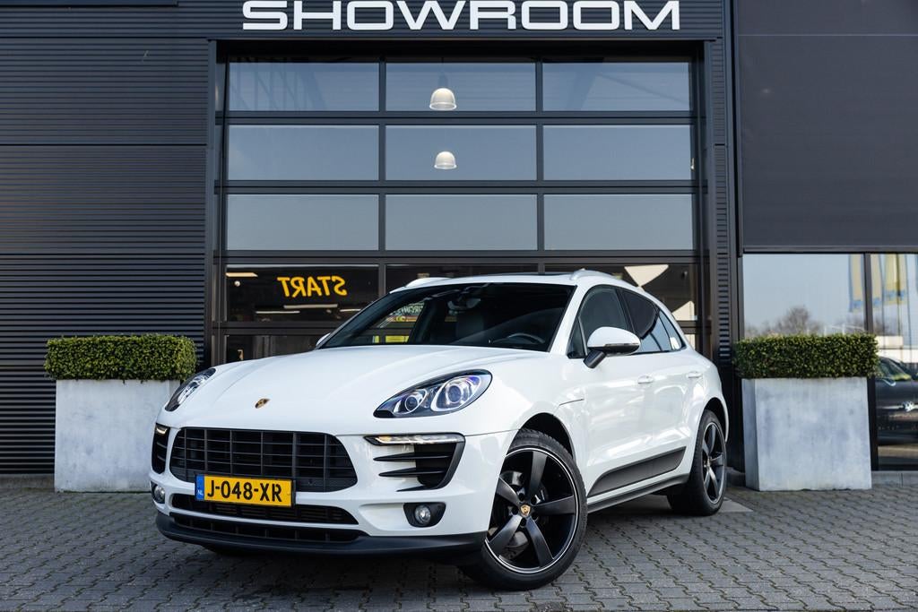 Porsche Macan 2.0, 252 PK, Pano, Sportstoelen, Luchtvering,, Auto's, Porsche, Automaat, Gebruikt, 4 cilinders, Wit