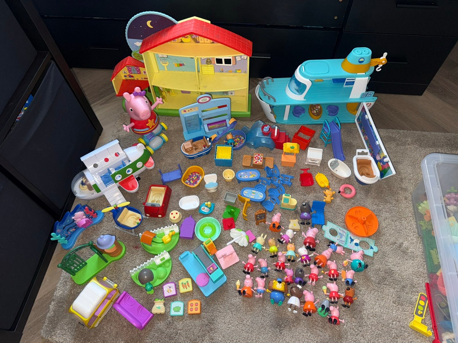 Peppa pig speelgoed, Ophalen of Verzenden, Zo goed als nieuw, Jongen of Meisje