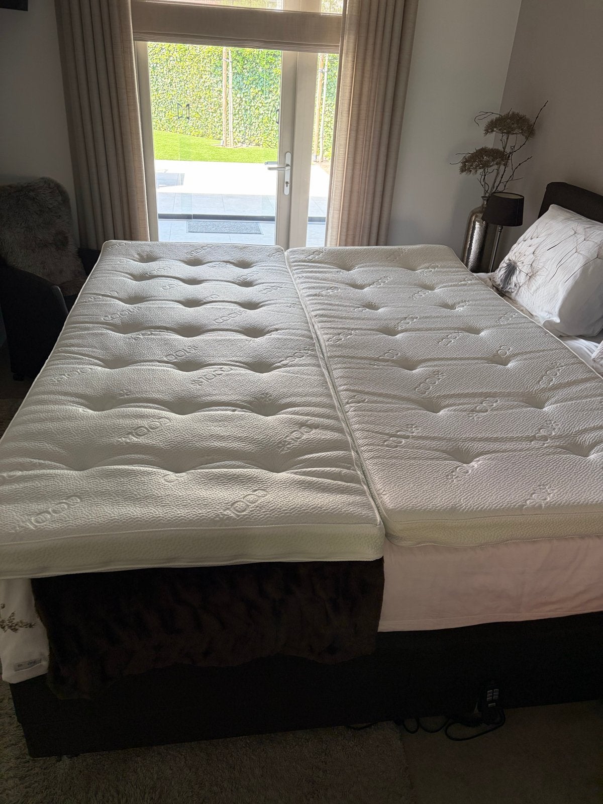 2x Topmatras Topper Nova 200x80x8cm - Zo goed als nieuw, Eenpersoons, Ophalen of Verzenden, Zo goed als nieuw, 80 cm