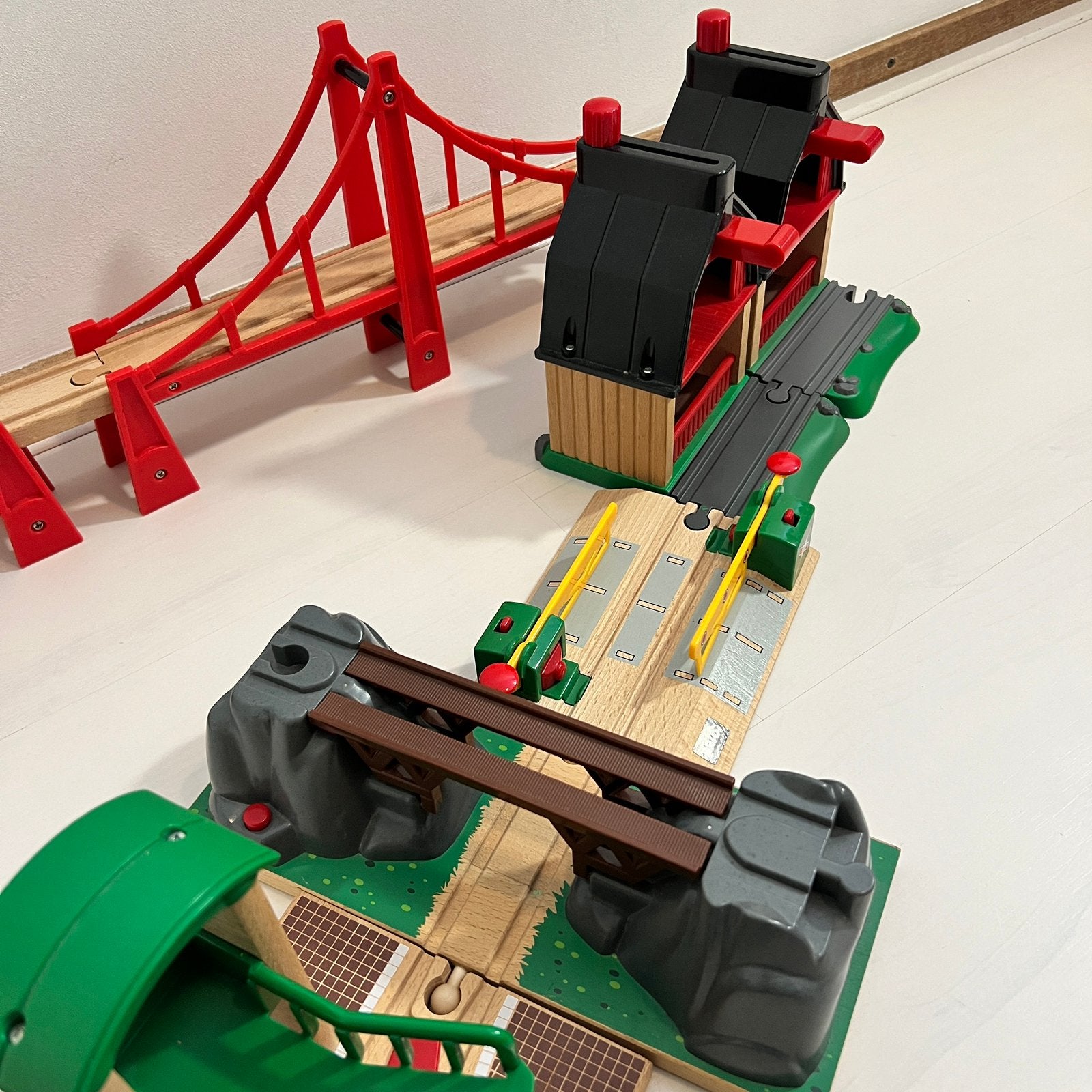 Brio treinbaan, Ophalen, Gebruikt