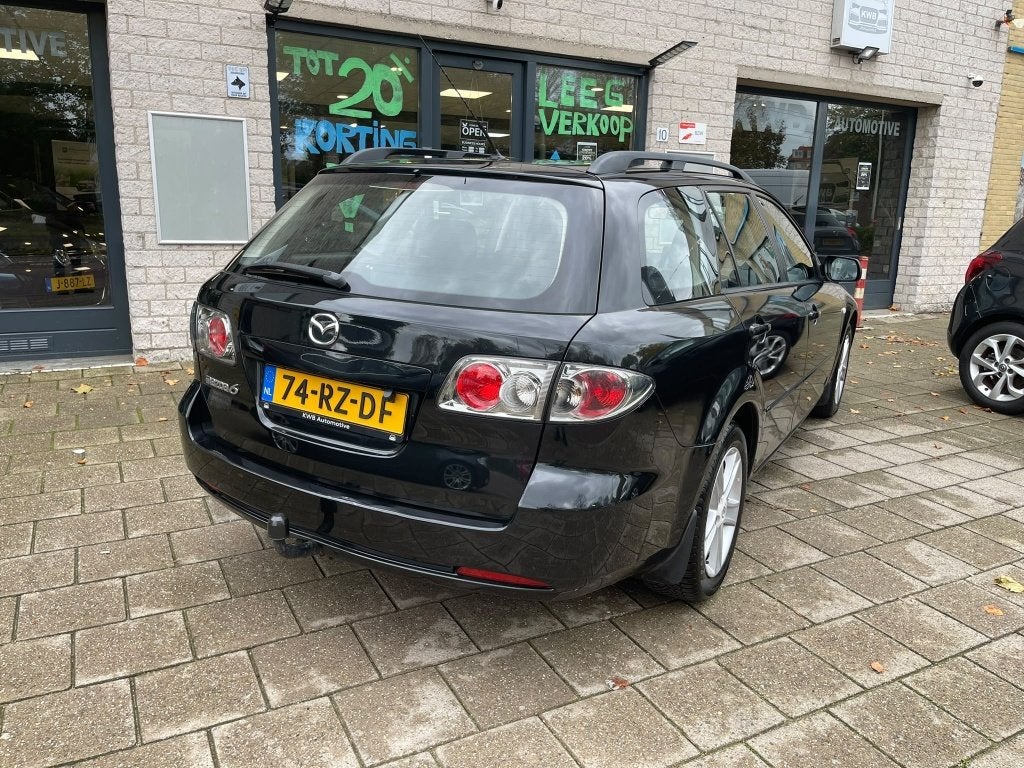 Mazda 6 Sportbreak 2.0i Touring Automaat Camera Trekhaak, Auto's, Automaat, Gebruikt, 4 cilinders, 6 sportbreak