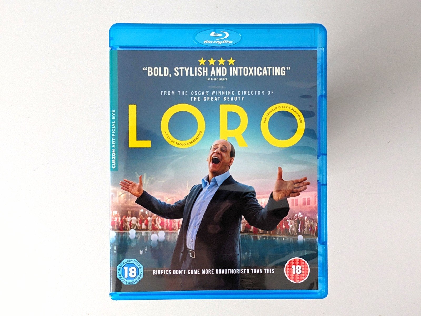 Loro | 2018 | Paolo Sorrentino, Toni Servillo, Cd's en Dvd's, Blu-ray, Gebruikt, Verzenden, Film, Engels