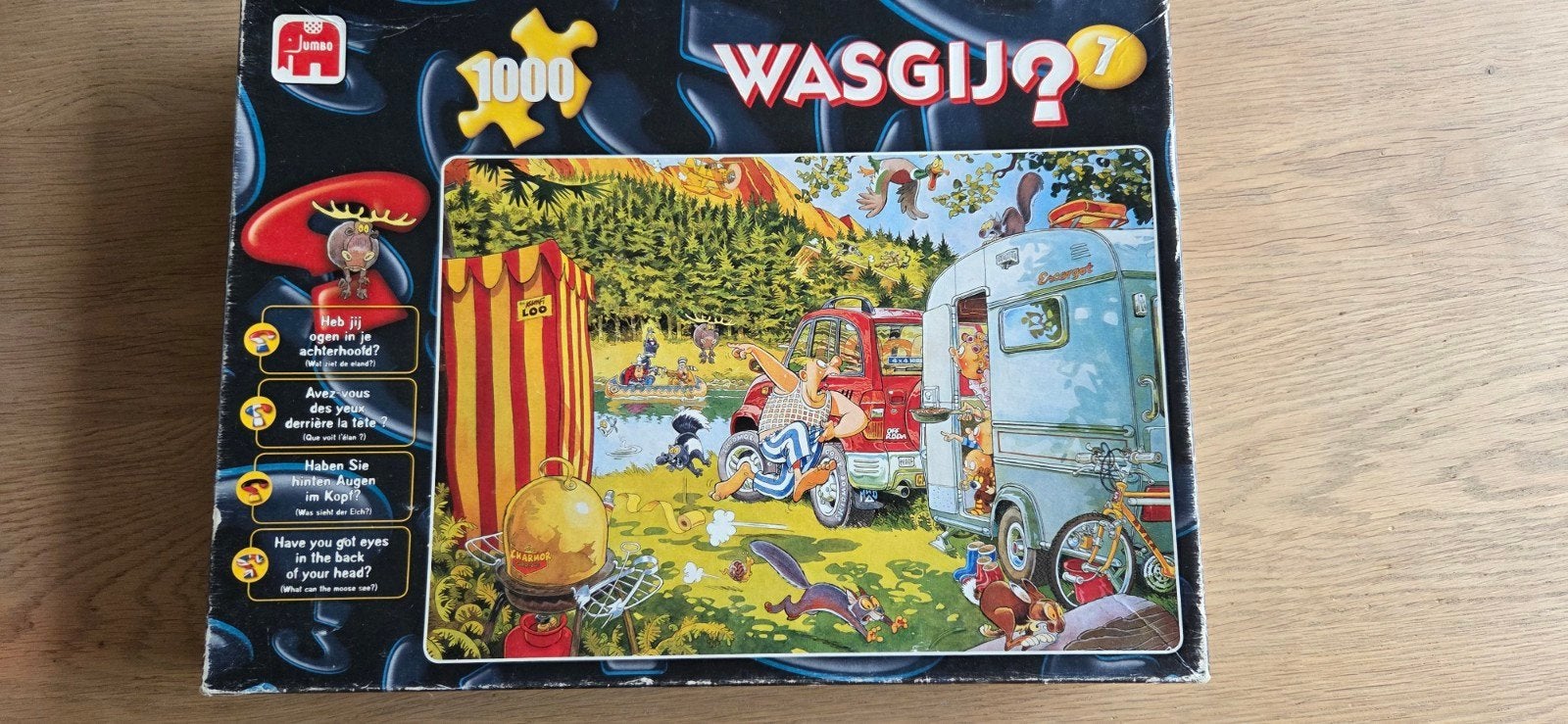 Wasgij Puzzels - 1000 stukjes - 2 stuks, Ophalen, 500 t/m 1500 stukjes, Gebruikt, Legpuzzel