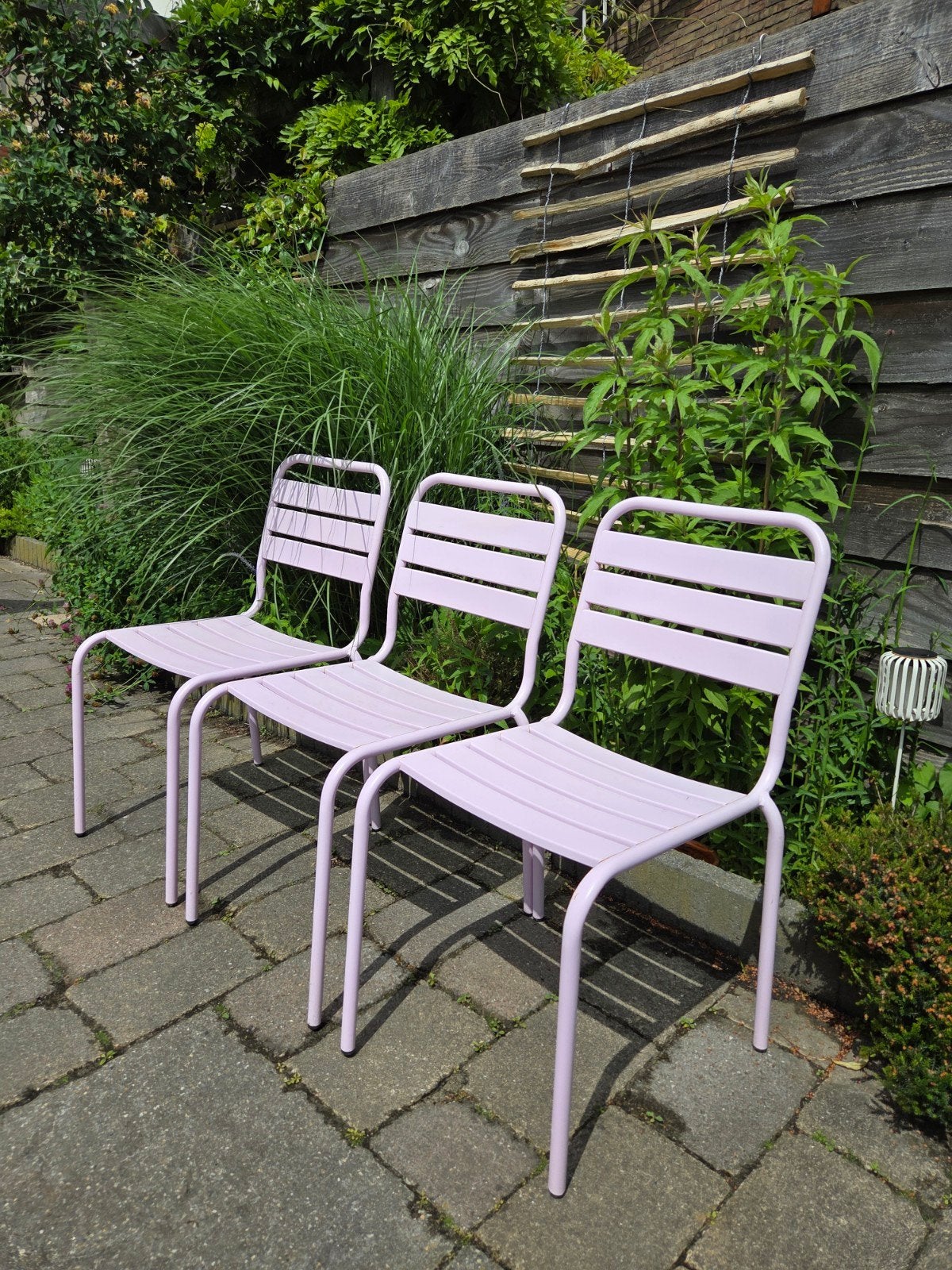 Tuinstoelen, Ophalen, Gebruikt, Metaal, Stapelbaar