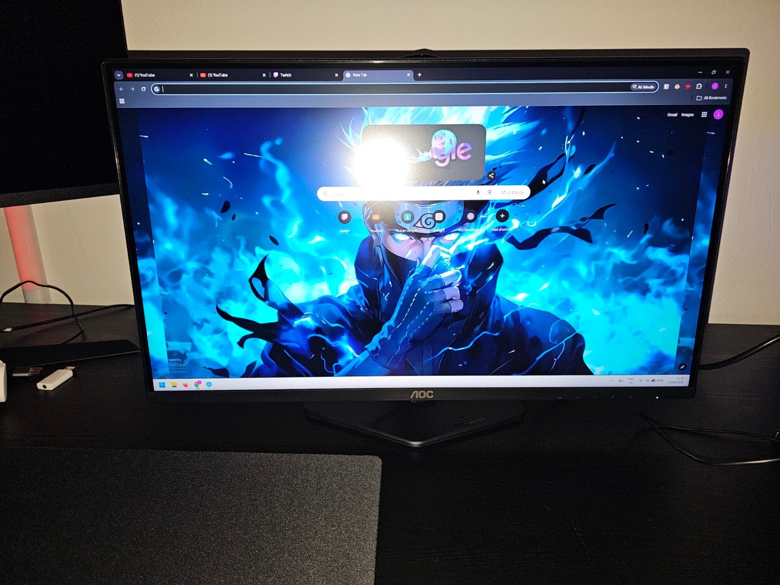AOC Q25G4SR 25" Quad HD 300Hz IPS Gaming monitor, Computers en Software, Monitoren, IPS, Aoc, In hoogte verstelbaar, Minder dan 1 ms