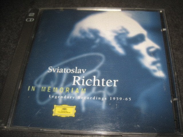 Sviatoslav Richter piano In Memoriam op DGG 2CD, Ophalen of Verzenden, Classicisme, Zo goed als nieuw, Kamermuziek