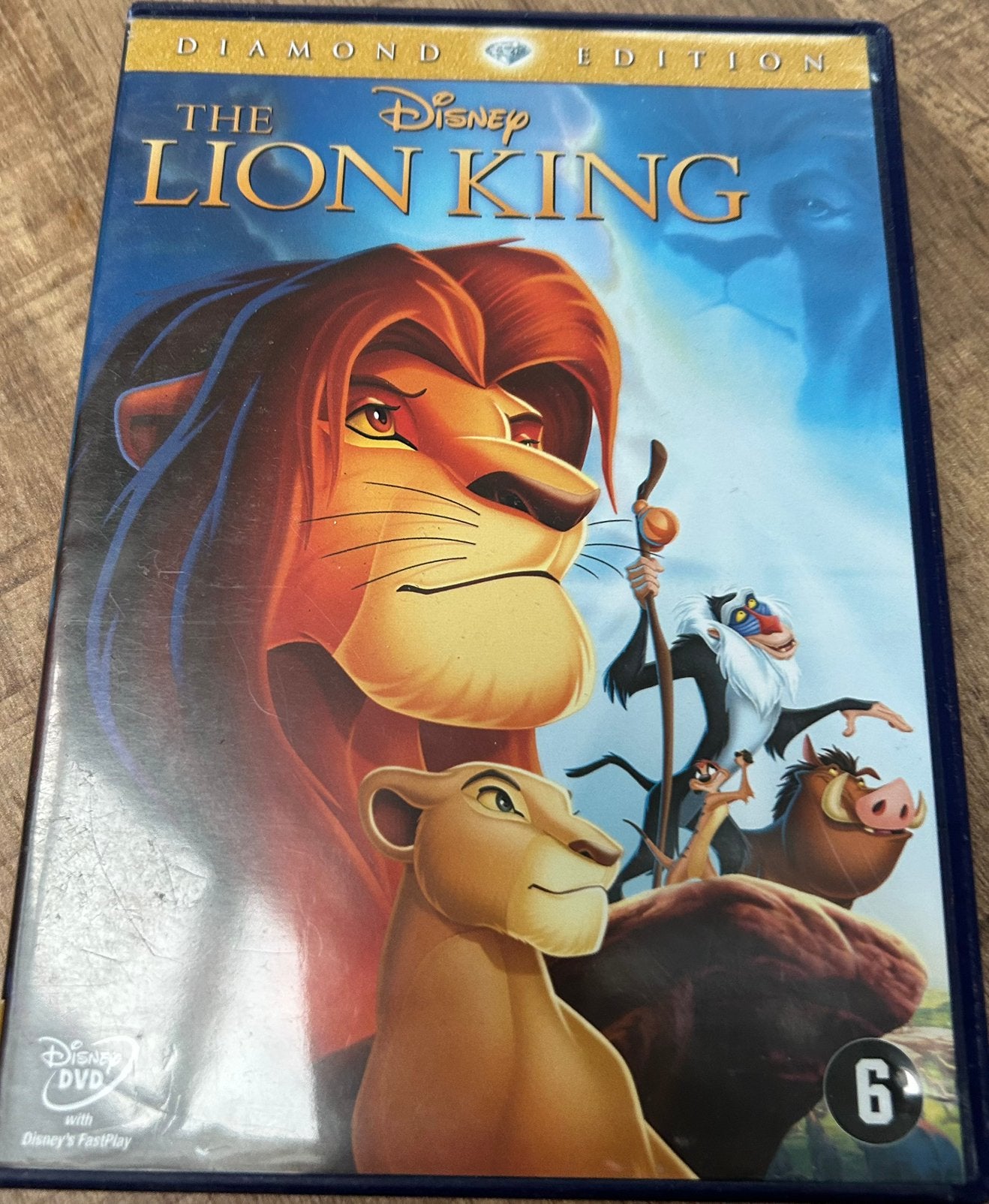 DVD De Leeuwenkoning Diamond Edition - Nederlands & Engels, Alle leeftijden, Ophalen of Verzenden, Zo goed als nieuw, Europees