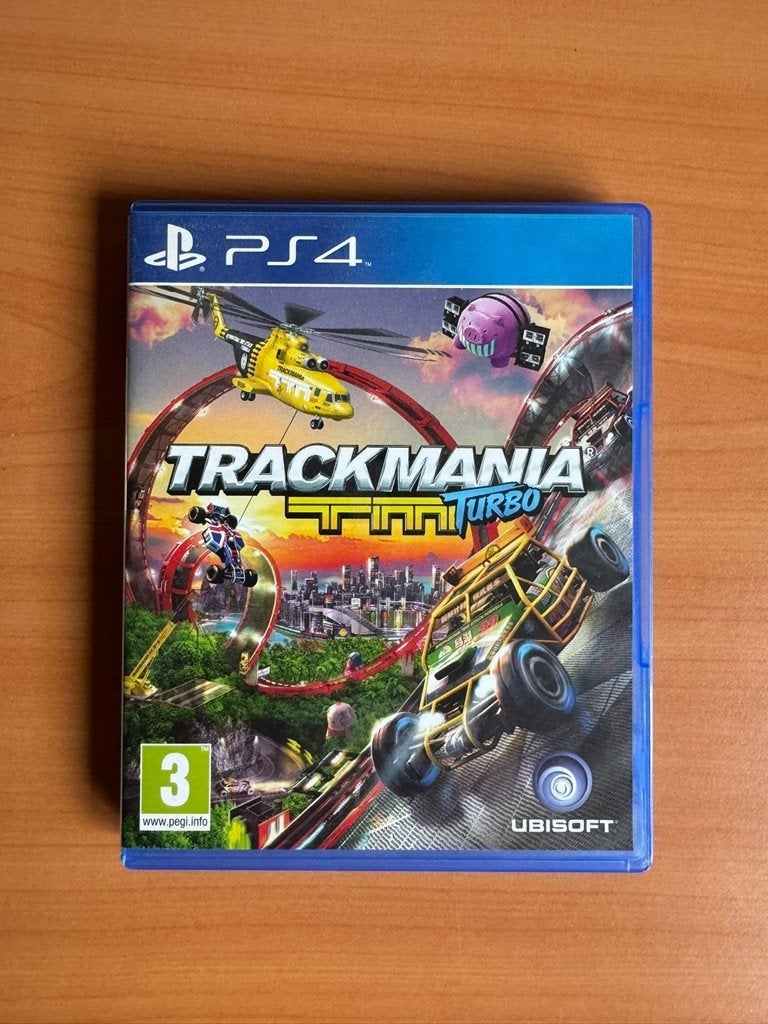PS4 - Trackmania Turbo, 1 speler, Racen en Vliegen, Ophalen of Verzenden, Zo goed als nieuw