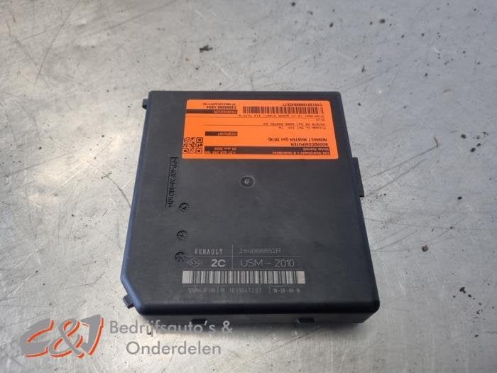 Boordcomputer van een Renault Master