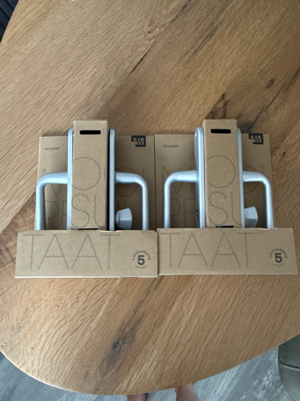 Nieuwe Karwei Deurkrukken (2 stuks), Ophalen of Verzenden, Nieuw, Overige materialen, Klink of Kruk